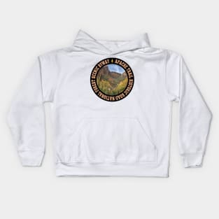 Apache Trail Historic Road National Forest Scenic Byway circle Kids Hoodie